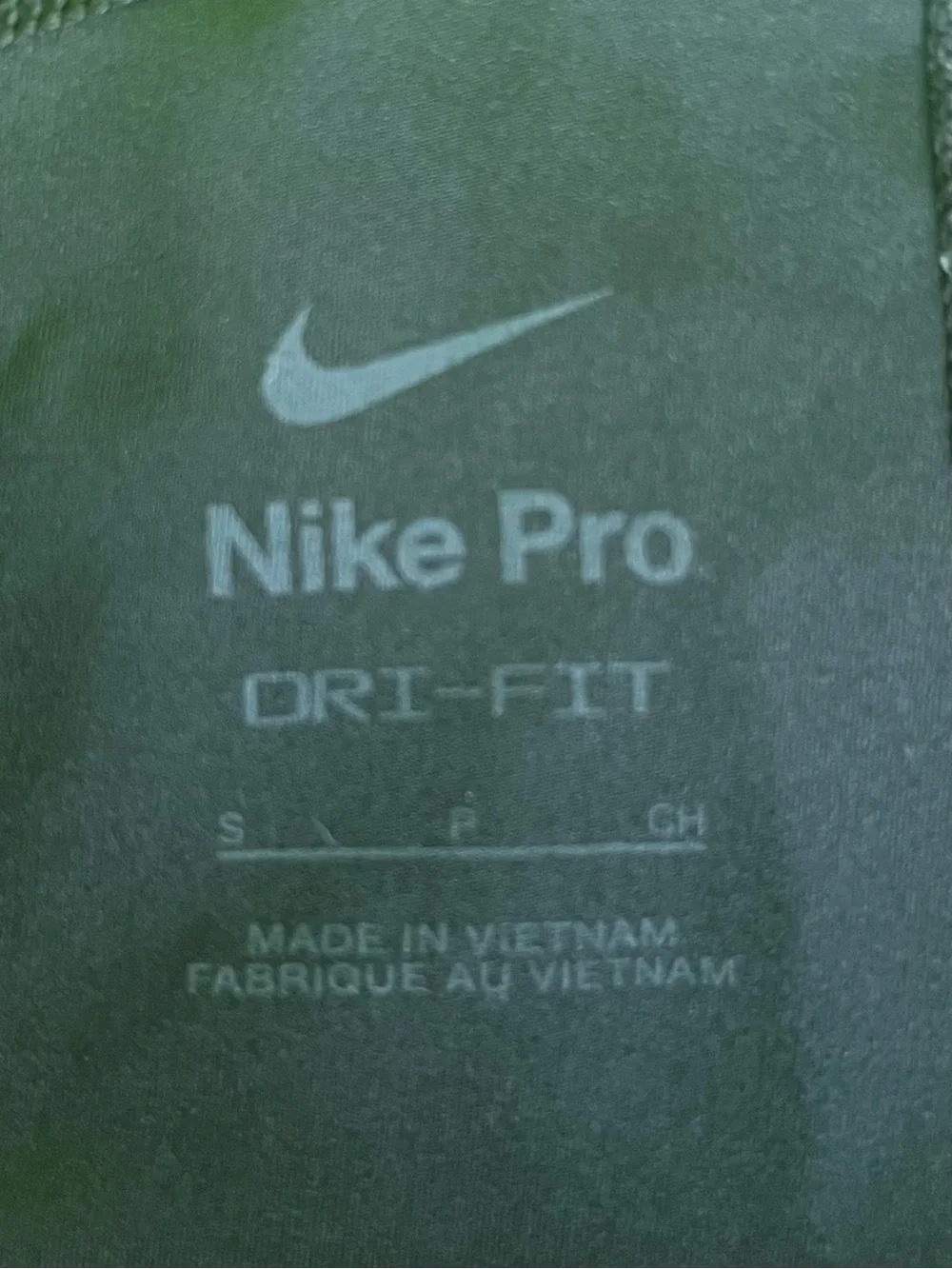 Nike Pro Dri-FIT Girls Youth Small Compression Shorts Black Volt Like New